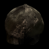 Flexfit GRAY Lake Murray Veil Camo Water Proof Fitted Hat