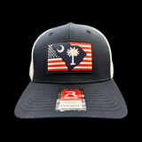 Richardson 110 South Carolina 803 Patriotic Fitted Hat