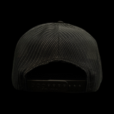 Richardson 112 Genuine Leather Palmetto State Black Trucker Hat