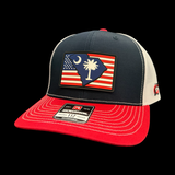 Richardson 112 RWB South Carolina Patriotic Trucker Hat