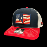 Richardson 112 RWB Texas Patriotic Trucker Hat