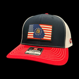 Richardson 112 RWB Georgia Patriotic Trucker Hat