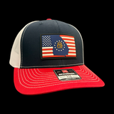 Richardson 112 RWB Georgia Patriotic Trucker Hat