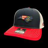 Richardson 112 RWB North Carolina Betsy Ross Trucker Hat