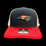 Richardson 112 RWB North Carolina Betsy Ross Trucker Hat