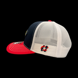 Richardson 112 RWB North Carolina Betsy Ross Trucker Hat