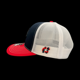 Richardson 112 RWB Georgia Betsy Ross Trucker Hat