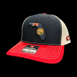 Richardson 112 RWB Florida Betsy Ross Trucker Hat