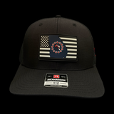 Richardson 112 Black Georgia Trucker Hat