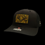 Richardson 112 Black Antlers Camo Trucker Hat