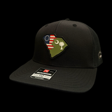 Richardson 112 Black SC Betsy Ross Trucker Hat