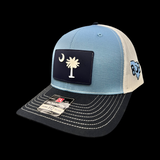 Richardson 112 SC 803 Light Blue Performance Trucker Hat