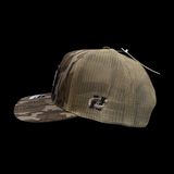 Richardson 112 Bottomland Black Palmetto Moon Performance Trucker Hat