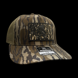 Richardson 112 Bottomland Bigfoot Camo Performance Trucker Hat