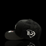 Richardson 112 South Carolina 803 Blackout Palmetto Moon Performance Trucker Hat