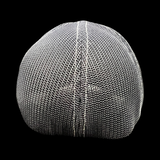 843 Richardson 110 Heather Vintage BW Performance Fitted Trucker Hat