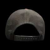 Richardson 112 Red 3D Fire Dept. Waving “Give Back” Trucker Hat