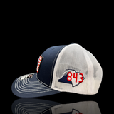 Richardson 112 South Carolina 843 Patriotic Performance Trucker Hat