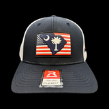 Richardson 110 South Carolina 843 Patriotic Fitted Hat