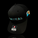 Richardson 112 Snapback Coastal 843 Midnight Black Trucker Hat