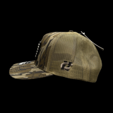Richardson 112 Bottomland VBW Black Patriotic Performance Trucker Hat