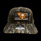 Richardson 112 Bottomland SC Purple & Orange Trucker Hat