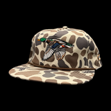 Lost Duck Oldscool Slough Camo Relaxed Rope Hat