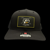 GCA Softball 803 Black Performance Trucker Hat