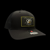 GCA Softball 803 Black Performance Trucker Hat