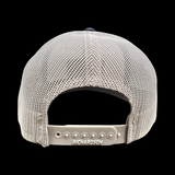 843 Richardson Navy White Aluminum Performance PVC State Patch Trucker Hat