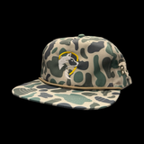 Old School Flatbill Camo Tall Pines Timberwolves 803 Special Edition Hat