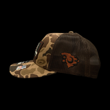 Gamecocks Palmetto State 803 Richardson 112 Duck Camo Performance PVC Trucker Hat