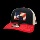 Richardson 112 Louisiana Patriotic Trucker Hat