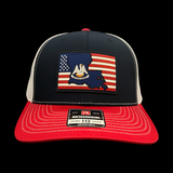 Richardson 112 Louisiana Patriotic Trucker Hat