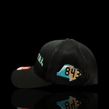 Richardson 110 Fitted Coastal 843 Midnight Black Hat