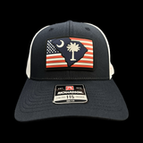 Richardson 115 South Carolina 803 Patriotic Low Profile Trucker Hat