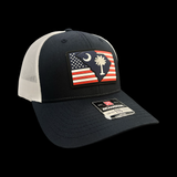 Richardson 115 South Carolina 864 Patriotic Low Profile Trucker Hat