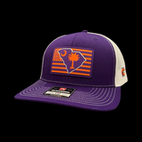 Richardson 112 Purple Palmetto Nation Performance Trucker Hat
