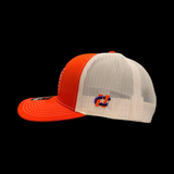 Richardson 112 Orange Palmetto Nation Performance Trucker Hat