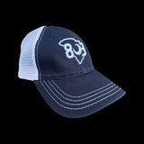 803 Richardson 111 Navy White Relaxed Trucker Hat