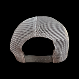 803 Richardson Charcoal White Relaxed Trucker Hat
