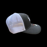 803 Richardson Charcoal White Trucker