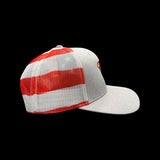 843 Racing DNA Stars & Stripes Heather Grey Trucker