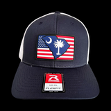Richardson 110 South Carolina 864 Patriotic Fitted Hat