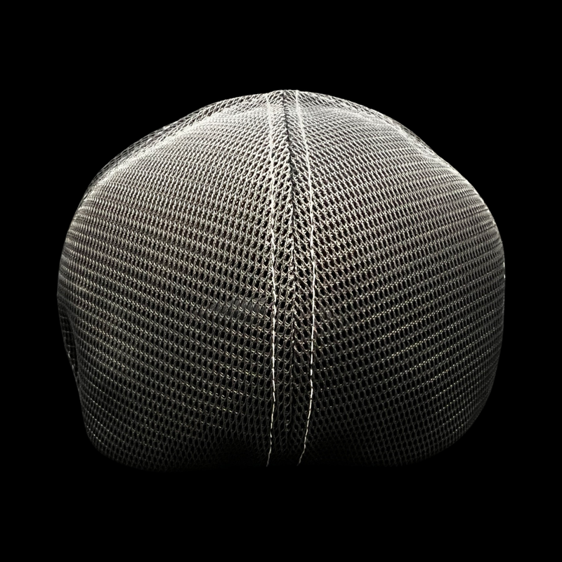 Richardson Sportmesh Garnet Steel Performance Fitted Trucker Hat