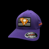 Flexfit 6277 Fitted Performance PVC Clemson Hat