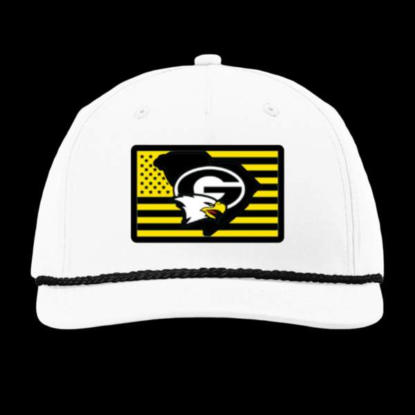Gray Collegiate 803 Stay Dri Oldscool Golf Hat