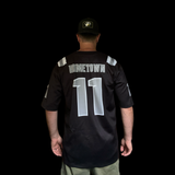 Gray Collegiate Academy Replica Game Day Football Jersey