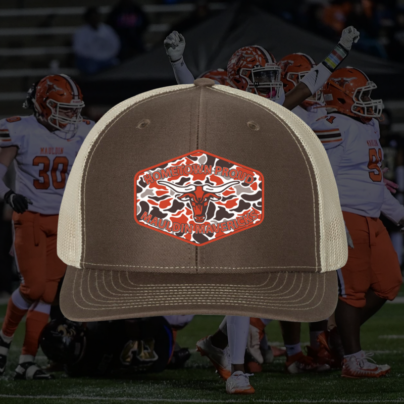 PRE-SALE: Mauldin Mavericks 864 Trucker Hat (Choose Hat Color & Patch Style)