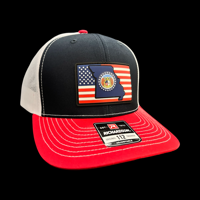 Richardson 112 Missouri Patriotic Trucker Hat